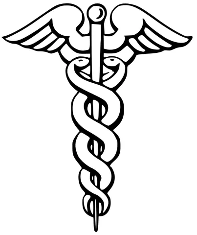 caduceus: the official wand carried by a herald in ancient Greece and Rome, specifically the one carried in...