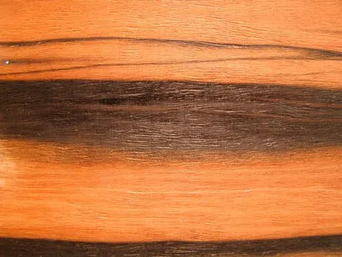 calamander: a wood from India and Sri Lanka, of a hazel-brown color, with black stripes, very hard in texture....