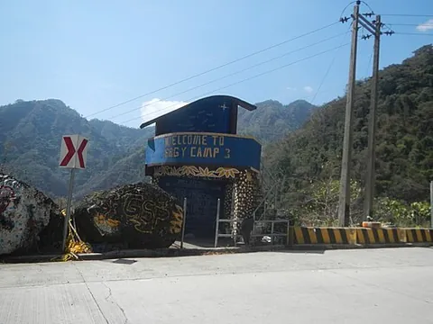 camp three: a barangay of Tuba, Benguet, Philippines, situated along Kennon Road
