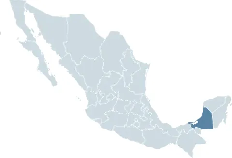 campeche: a state of Mexico