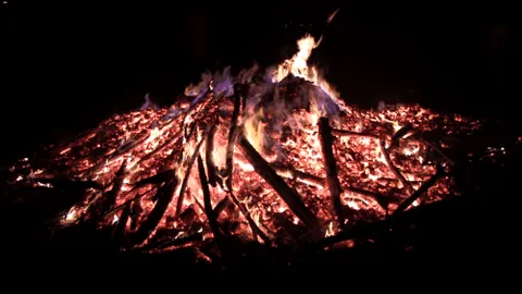 campfire: a fire at a campground or on a camping trip, often used for cooking, to provide light and heat, to...