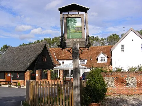 campsea ashe: a village and civil parish in East Suffolk district, Suffolk, England, previously in Suffolk...