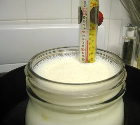candy thermometer: a thermometer designed to measure the temperature of a cooking mixture of sugar and water