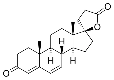 canrenone: an aldosterone antagonist with additional antiandrogen properties, used as a diuretic