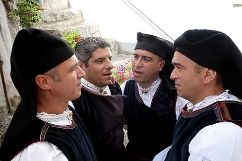 cantu a tenore: a style of a capella vocal music native to Sardinia featuring a quartet of men singing a four-part...