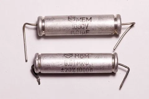 capacitor: an electronic component capable of storing electrical energy in an electric field; especially one...
