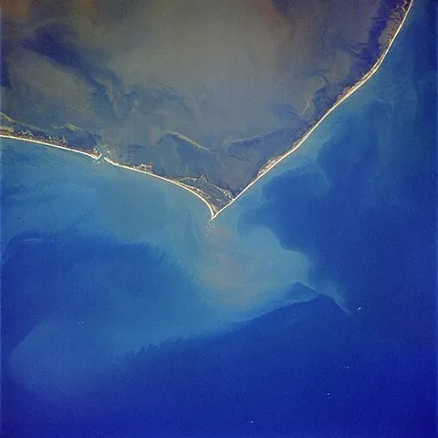 cape hatteras: a cape on Hatteras Island in North Carolina, United States