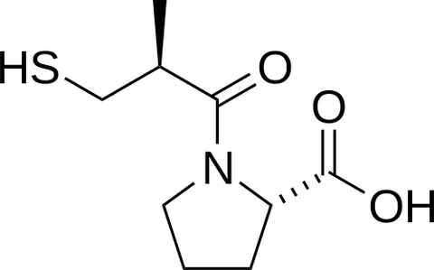 captopril: an ACE inhibitor used to treat hypertension and some types of congestive heart failure