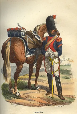 carabineer: a cavalry soldier