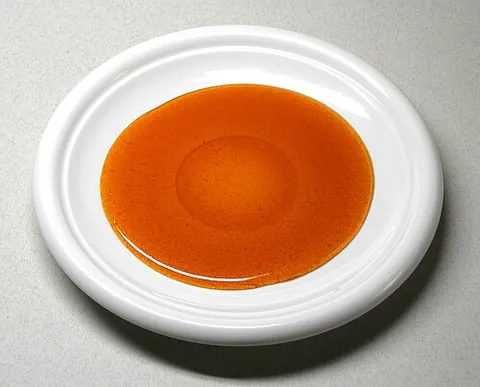 caramel: a smooth, chewy, sticky confection made by heating sugar and other ingredients until the sugars...