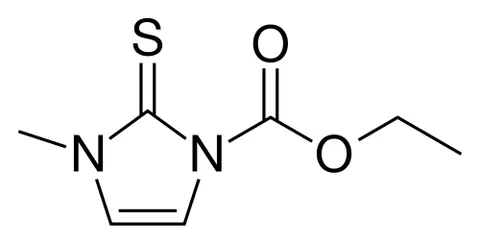carbimazole: the prodrug of thiamazole, used to treat hyperthyroidism