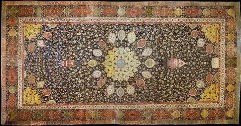 carpet: a fabric used as a complete floor covering
