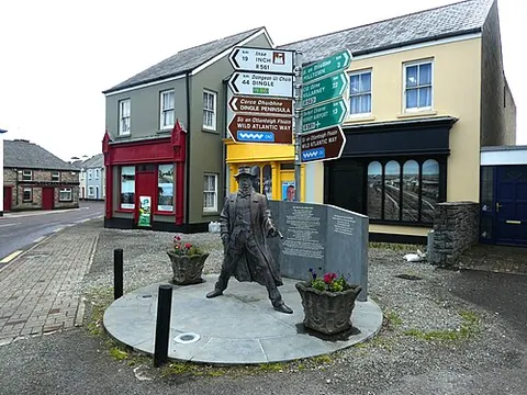castlemaine: a village in County Kerry, Ireland (Irish grid ref Q 8303)