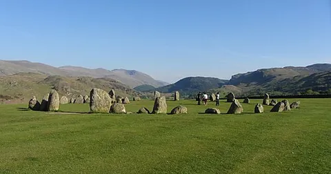 castlerigg: an area including a stone circle and a settlement about a mile apart, in St John's, Castlerigg and...