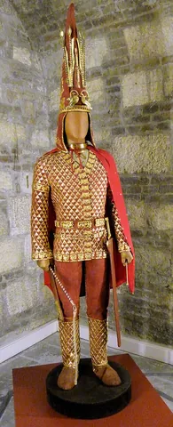 cataphract: defensive armour covering the entire body of a soldier and often the soldier's horse as well,...
