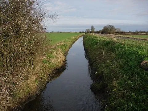 catchdrain: a ditch or drain along the side of a hill or canal, to catch the surface water as it runs off