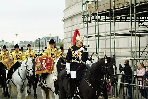cavalry: the military arm of service that fights while riding horses