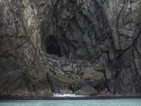 cavern: a large cave