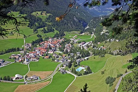 bergün/bravuogn: a village in Bergün Filisur municipality, Graubünden canton, Switzerland