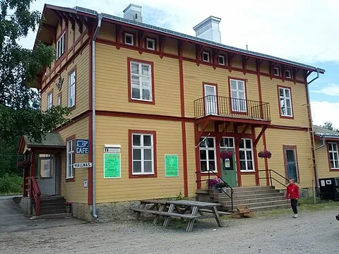 hällnäs: a village in Vindeln municipality, Västerbotten County, Sweden