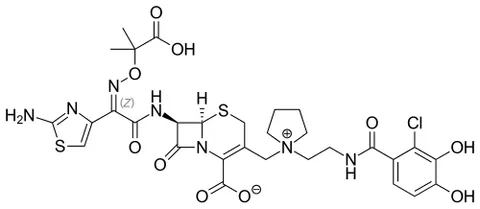 cefiderocol: a siderophore cephalosporin antibiotic used to treat complicated urinary tract infections when no...