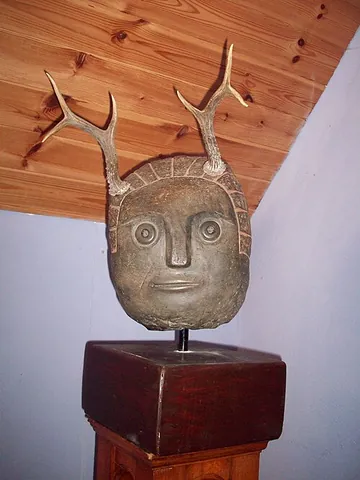cernunnos: a deity, usually depicted as a man with antlers, associated with stags, horned serpents, dogs and...