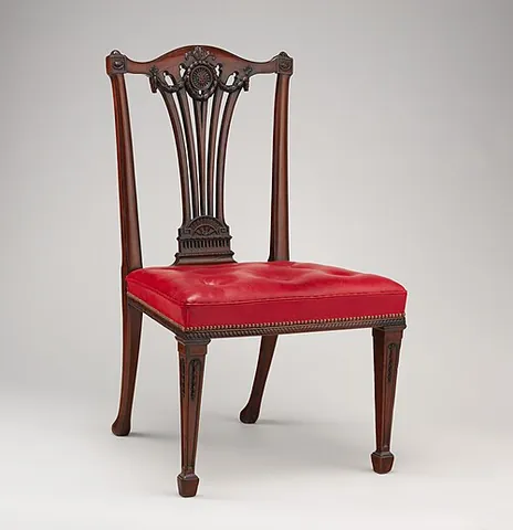 chair seat: the seat of a chair