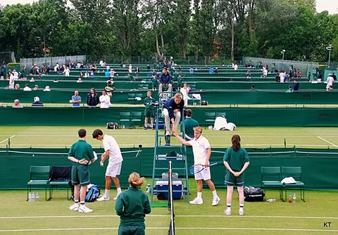 chair umpire: the official who sits in the umpire chair, who is the main authority during a match