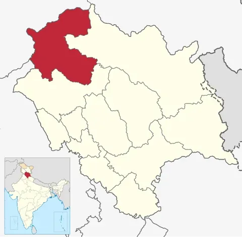 chamba district: one of the three districts in the Chamba Division of the Himachal Pradesh in the Republic of India
