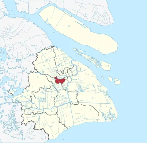 changning: a district of Shanghai, China