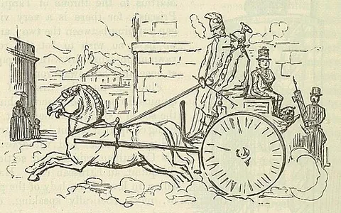 charioteer: a person who drives a chariot
