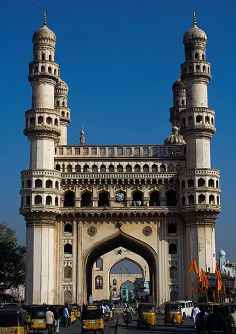 charminar: a monument in Hyderabad, India