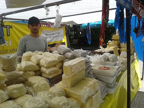 cheesemonger: someone who sells cheese