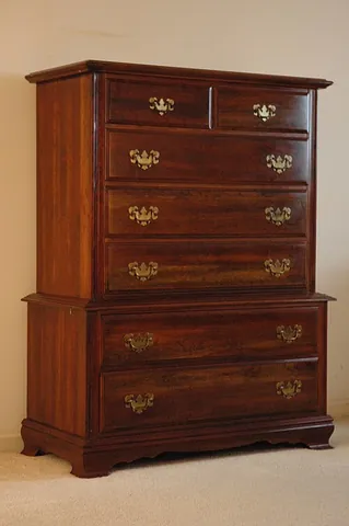chest of drawers: a piece of furniture which has multiple parallel, horizontal drawers stacked one above the other,...
