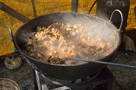 chevon: the meat of a goat