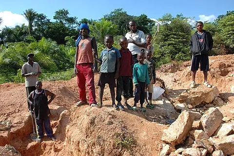child labour: work performed by a minor that is prohibited by statute law, or under terms and conditions...