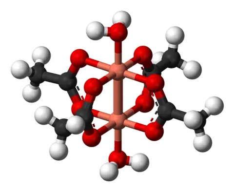 chinese lantern structure: a coordination complex where two metal atoms are bridged by four bidentate ligands