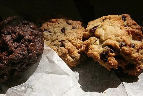 chocolate chocolate chip: a flavor (of cookie, ice cream, milk shake, etc.) with a base tasting like chocolate, interspersed...