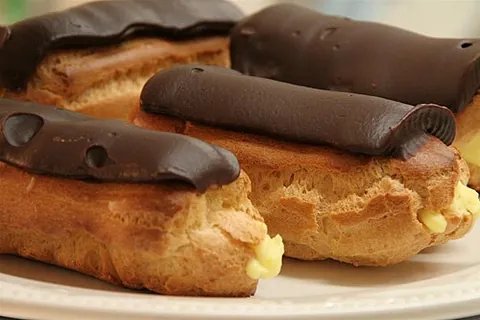 choux pastry: a type of light pastry (made just from butter, water, flour and eggs) that is used to make...