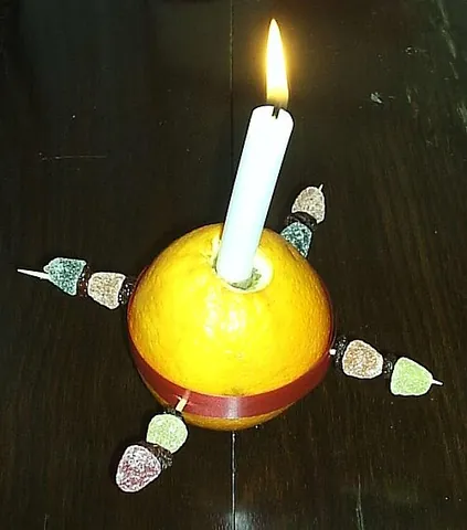 christingle: a small Christmas gift for children symbolizing Jesus Christ as the “light” of the world. A typical...