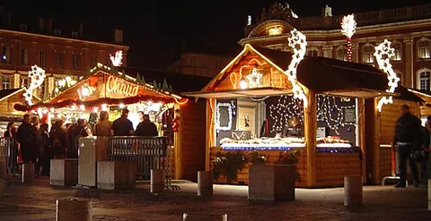 christmas market: a Christmas-themed street market held during the four weeks of Advent