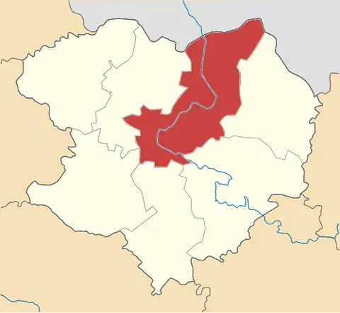 chuhuiv: a city in Kharkiv Oblast, Ukraine
