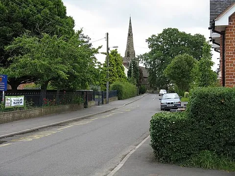 church eaton: a village and civil parish in Stafford district, Staffordshire, England (OS grid ref SJ8417)
