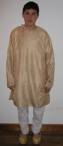 churidar: a pair of tight-fitting trousers, worn by men and women in South Asia
