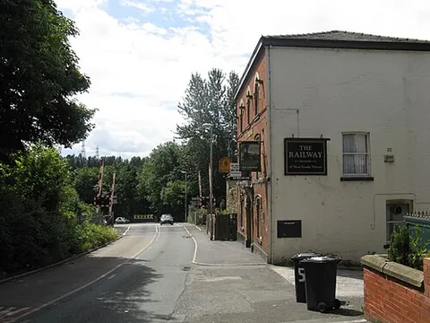 clayton bridge: a neighbourhood of Clayton, Metropolitan Borough of Manchester, Greater Manchester, England (OS...