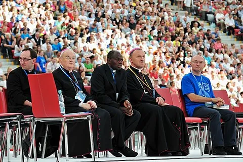 clergyperson: a cleric; especially, an ordained (male or female) Christian minister