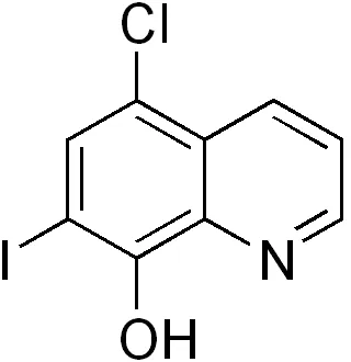 clioquinol: a synthetic antimicrobial compound of the 8-hydroxyquinoline family, used mainly as a topical...