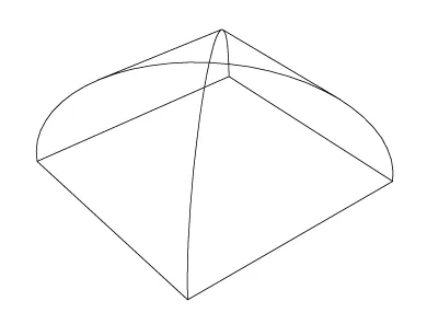 cloister vault: a vault resulting from the intersection of two barrel vaults crossing in a right angle. The angles...