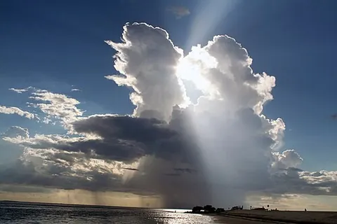 cloud nine: often in the phrase on cloud nine: a state of bliss, elation or happiness