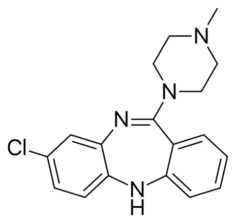 clozapine: a sedative drug used to treat schizophrenia